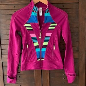 Ivivva by Lululemon sz 8 pink  long sleeve hoodie